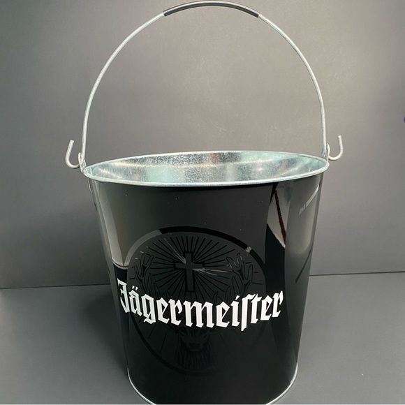 Jagermeister Dining New Jagermeister Logo Black White 5 Quart Tin